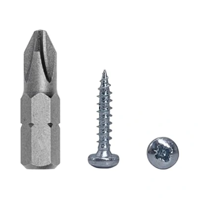 Image de Lot de 100 Vis à bois DIN 7981 en acier zingué 3,0 x 16 mm tête bombée universelle Pozi Drive PZ entièrement filetée (100, mm)