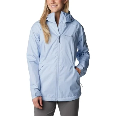 Image de Columbia Inner Limits Jacket, Veste De Pluie Imperméable Femme, Whisper, Taille XL