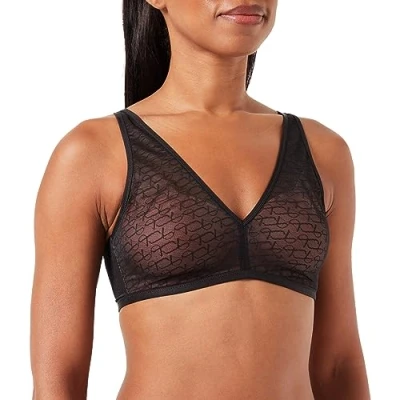 Image de Triumph Signature Sheer Soutiengorge triangle, Femme, Taille: 75C, Black