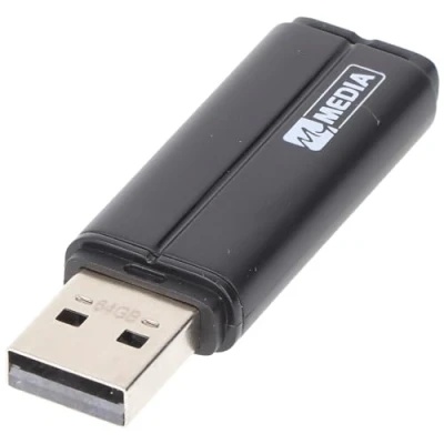 Image de MyMedia MyUSB Drive lecteur USB flash 64 Go Type A 2.0 Noir Neuf