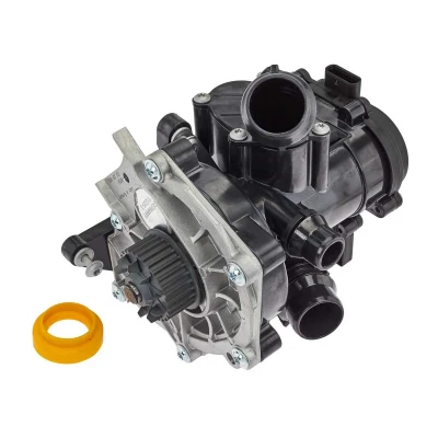 Image de MEYLE 113 220 0033 Pompe à eau avec joint d&#039;étanchéite thermostat boîtier pour transmission par courroie de distribution AUDI: A4 B9 Avant