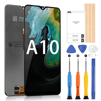 Image de ARSSLY A105 Écran LCD pour Samsung Galaxy A10 2019 SM A105F A105G A105FN/DS A105F/DS 6,2&quot; Digitizer Touch Screen Replacement Assembly avec kit de réparation, Noir
