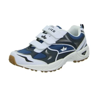 Image de Lico Bob V, Chaussures d&#039;intérieur Enfant Unisexe , Mixte Enfant, Blanc (BLANC/MARINE), 33 EU