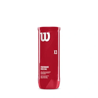 Image de Wilson Balles de Padel X3, Boîte 3, Jaune, WR8900801001