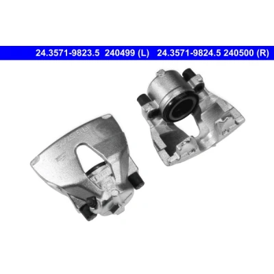 Image de ATE 24.3571 9824.5 Étrier de frein sans fixation OPEL: Corsa D 3/5 portes, Zafira A, Astra H portes oscaro, mister auto, yakarouler
