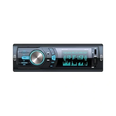 Image de Caliber Autoradio Bluetooth 1DIN, Tuner FM, 4x75W, USB/Micro SD, Charge 2.1A, Aux in, Mains Libres, Micro Externe, Sortie RCA, Variateur de lumière, Profondeur 85mm, MP3/WMA/APE/FLAC