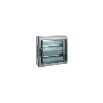 Image de 601986 Legrand Coffret Plexo3 étanche IP65 2 rangées 18 modules Embouts à perforation directe non montés