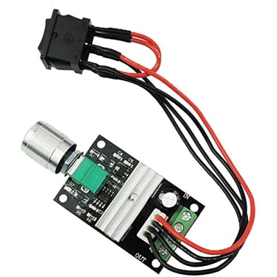 Image de Gebildet 1pcs 6V 28V 3A 80W Contrôleur de Vitesse Moteur DC (PWM) Réglable Réversible Pilote pour la Commutation Marche Arrière
