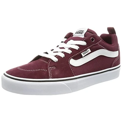 Image de Vans Homme Filmore Basket, Garçon, Toile Daim Port Royale Blanc, 40 EU