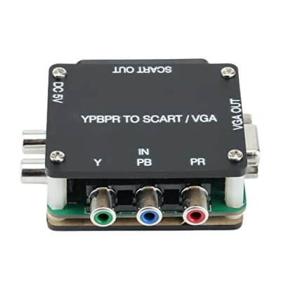 Image de Oikabio YUV vers YPBPR SCART VGA Component Transcoder Converter Console de Jeu, to Color Difference Composant