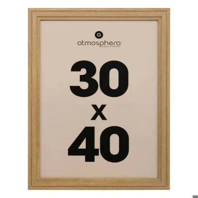 Image de Cadre Photo ATMOSPHERA Alix 30x40 cm Vert MDF Design Contemporain
