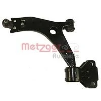 Image de METZGER 58076501 Bras de suspension avec rotule suspension, support en caoutchouc Essieu avant gauche barre oscillant transversal