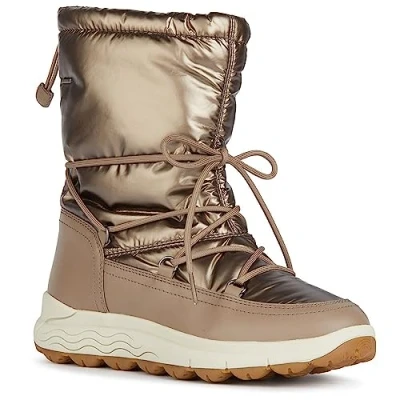 Image de Geox D Spherica 4x4 B ABX Bottines à la Cheville, DK Taupe, 40 EU