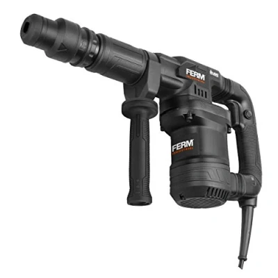 Image de FERM Marteau piqueur 1200W Professionnel, 6kg, SDS max Poignée auxiliaire inluse