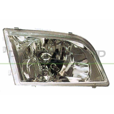 Image de PRASCO MB0974613 Phares droit H4 pour circulation à droite