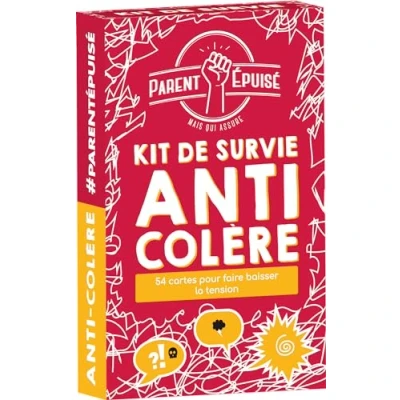 Image de Asmodee Funomenum Parent Epuisé : Kit de Survie anti colère Jeux société cartes enfants à partir 4 ans 2 joueurs Version française