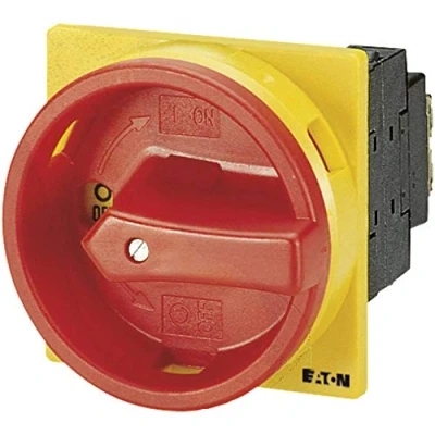 Image de Eaton T0 1 102/EA/SVB Commutateur à cames refermable 20 A 690 V x 90 jaune, rouge pc(s)