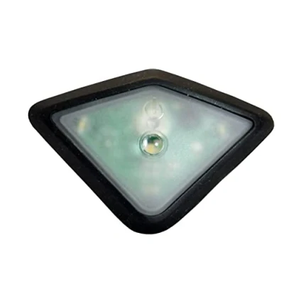 Image de Lampe de casque vélo LED ALPINA PLUG IN LIGHT, adaptée à ANZANA et FEDAIA, transparente, taille unique