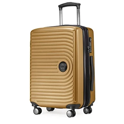 Image de Hauptstadtkoffer Mitte Bagage à Main 55X40X23, TSA, 4 Roulettes, Valise de Voyage, Rigide, Main, Cabine, Or D&#039;Automne