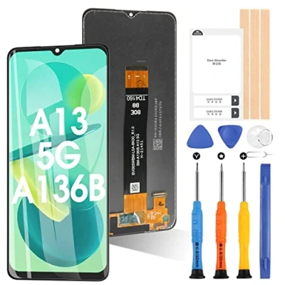 Image de Ecran pour Samsung Galaxy A13 5G A136B LCD Display Touch Digitizer Remplacement avec Kit d&#039;outils(Non A136U et 4G)
