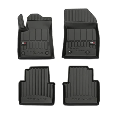 Image de Tapis de Sol Compatible avec Citroen C3 Aircross 2017 2022 TPE Noir