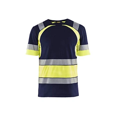Image de Blaklader 34211030 T SHIRT HAUTE VISIBILITÉ, Bleu marine/jaune, taille M