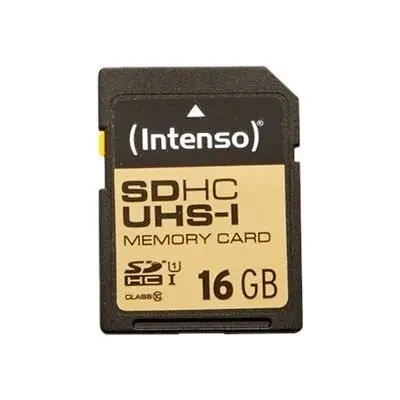 Image de Intenso 3421470 mémoire flash 16 Go SDHC UHS I Classe 10 Neuf