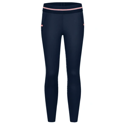 Image de Legging équitation thermique full grip fille ELT Lucky Leni