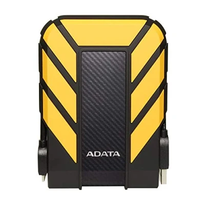 Image de ADATA HD710 Pro Disque Dur Externe 1000 Go, USB 3.2 Gen1, Jaune, IP68 de Protection Contre la poussière et l&#039;eau, pour PC/Mac/PS4/XBOX/PS5, Résistant aux Chocs