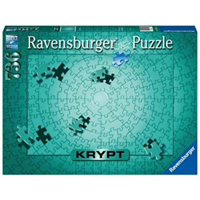 Image de Ravensburger Krypt Metallic MINT Puzzle pour enfants, Taille: One Size, Light green