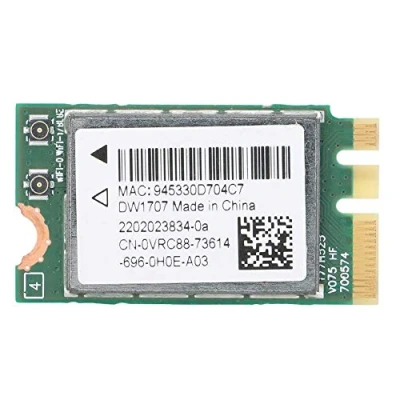 Image de Annadue Carte réseau pour Wireless DW1707, sans Fil Bluetooth 4.0 M.2 NGFF 300M, à Puce Qualcomm Atheros QCA9565 QCNFA335