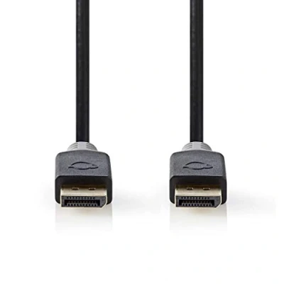 Image de Nedis CCGB37010BK20 câble DisplayPort 2 m Noir Neuf