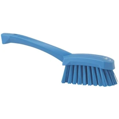 Image de Brosse main ergonomique Vikan dure, bleu, Convient aux l&#039;élevage d&#039;animaux