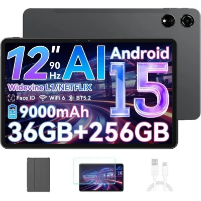 Image de Blackview MEGA 3 MTK G100 12,1 pouces 8800mAh Tablette Android 15 12 Go RAM 256 ROM Stockage only tablet