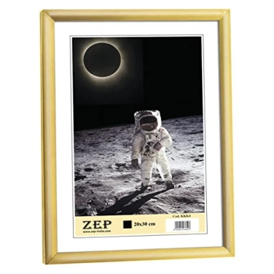 Image de Zep KG4 Collection Basic Cadre Photo Résine Doré 20 x 30 cm