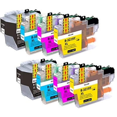 Image de Supply Guy 8 XL Cartouches Compatible avec Brother LC 3219 pour MFC J5330dw J5335dw J5335dwf J5730dw J5930dw J6530dw J6535dw J6930dw J6935dw J6935dwf