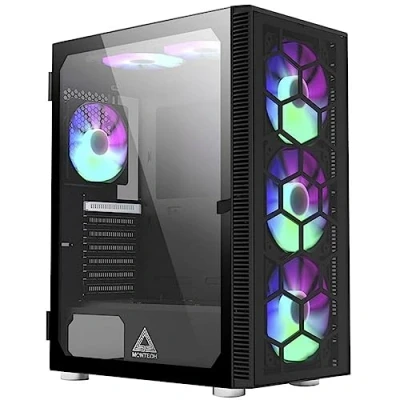Image de MONTECH X3 Glass Boîtier de Jeu Midi Tower Noir