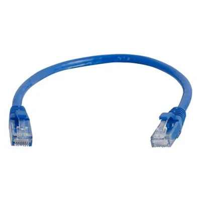 Image de Câble de raccordement réseau Cat5e non blindé (UTP) Câbles To Go 30 cm Bleu