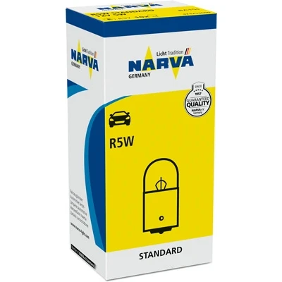 Image de NARVA 171713000 Ampoule, feu clignotant 12 5 R5W PEUGEOT: 205 II 3/5 portes, 307 3008 I, RENAULT: MASTER 3, FIAT: Panda I portes
