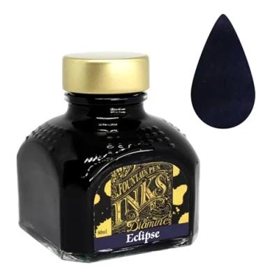 Image de Diamine Flacon d&#039;encre de stylo plume, 80 ml, turquoise eclipse