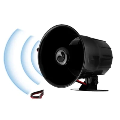 Image de Sonew Alarme Sirène 110db Sonore Filaire Haut Parleur D&#039;alarme pour Système De Sécurité Domestique