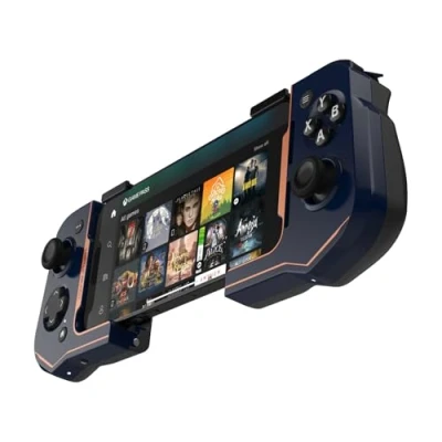 Image de Turtle Beach Manette de jeu pour mobile Atom via Bluetooth le cloud gaming sur iPhones Bleu cobalt