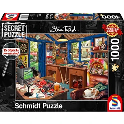 Image de Schmidt THE Workshop 1000 Pieces Puzzle pour enfants, Taille: One Size, Multi coloured