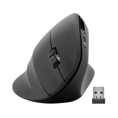 Image de Speedlink PIAVO Souris Verticale Ergonomique sans Fil, Forme Ergonomique, Verticale, Noire