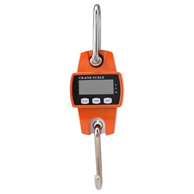 Image de Peson Pèse Electronique Max 300KG, Walfront Equilibre Mini Balance Accrochante Portative de Digital LCD d&#039;Affichage à Cristaux Liquides avec le Crochet