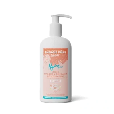 Image de ENERGIE FRUIT Masque + Après Shampoing Monoï &amp; Huile de Macadamia BIO Cheveux Secs Abimés Vegan 300ml