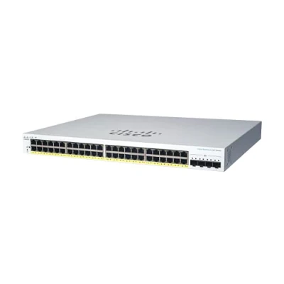 Image de Cisco Commutateur Intelligent Business CBS220 48T 4G 48 Ports GE SFP 4 x 1G Garantie matérielle limitée de 3 ans (CBS220 EU)
