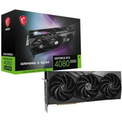 Image de MSI GeForce RTX 4080 Super 16GB Ventus 3X OC Carte Graphique 16 GB GDDR6X (23Gbps / 256 Bits), PCIe 4.0 3 x Ventilateurs TORX HDMI 2.1a, DisplayPort 1.4a