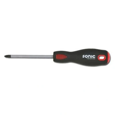 Image de SONIC 1111 Tournevis PH.1 80 satiné chromé magnétique