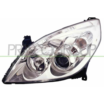 Image de PRASCO OP0584904 Phares gauche H7/H1, H7, H1 limpide pour circulation à droite avec moteur électrique commande correcteur de site projecteur